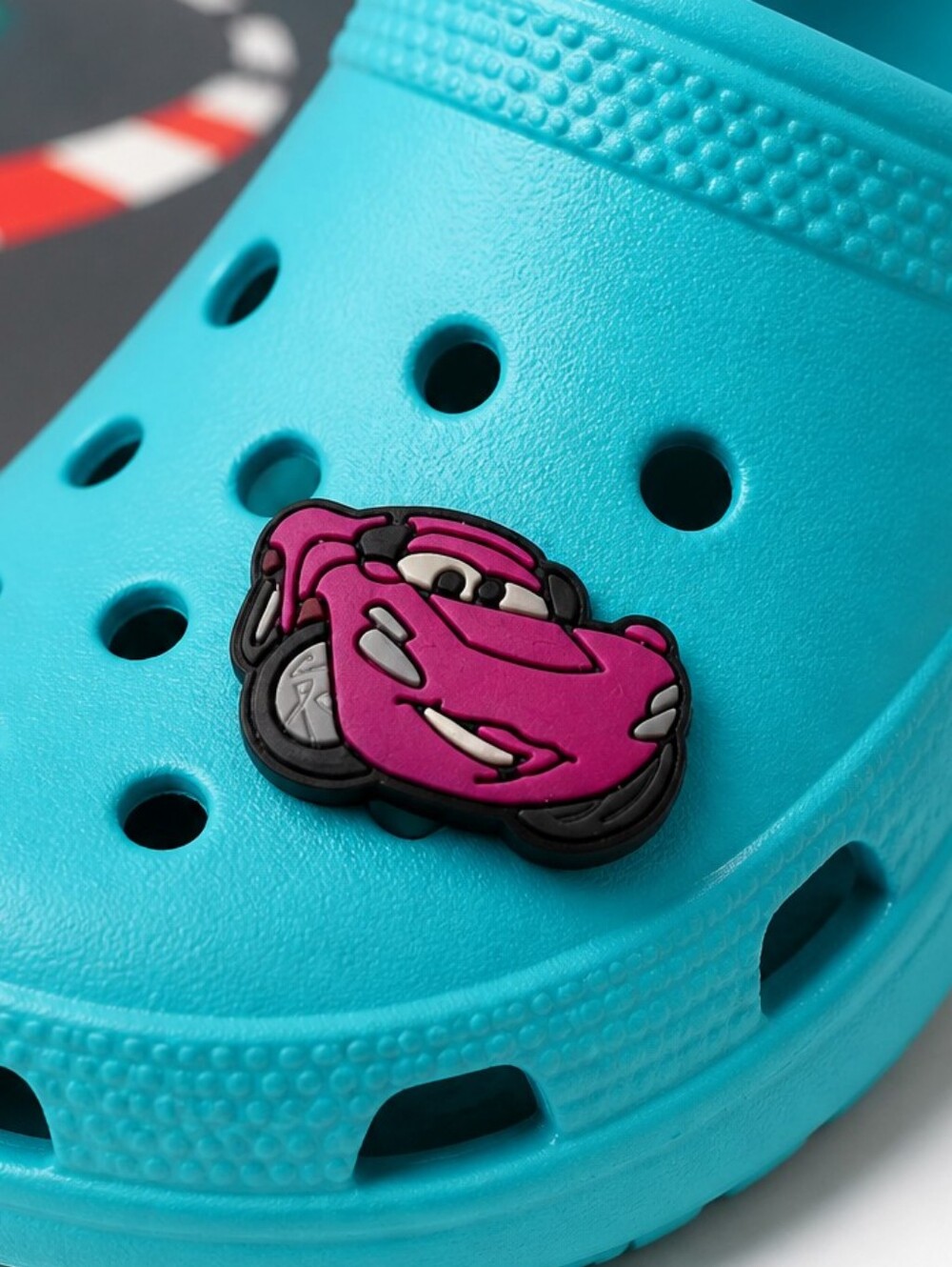 CARS Holley Shiftwell Croc Shoe Charms | Fun Jibbitz Style Disney Cartoon Purple
